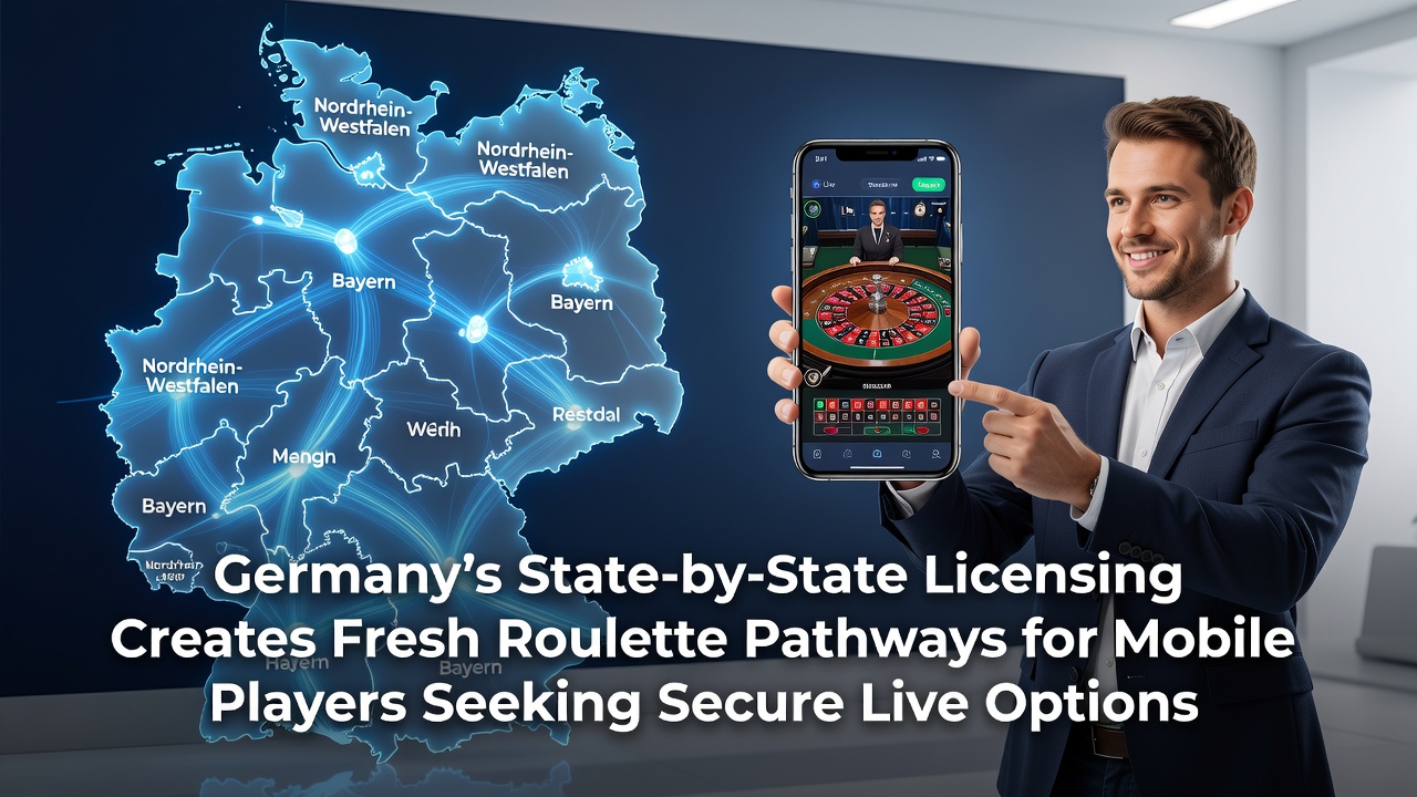 Übersicht über die Lizenzierung von Online-Glücksspiel in verschiedenen deutschen Bundesländern mit Fokus auf mobile Roulette-Plattformen