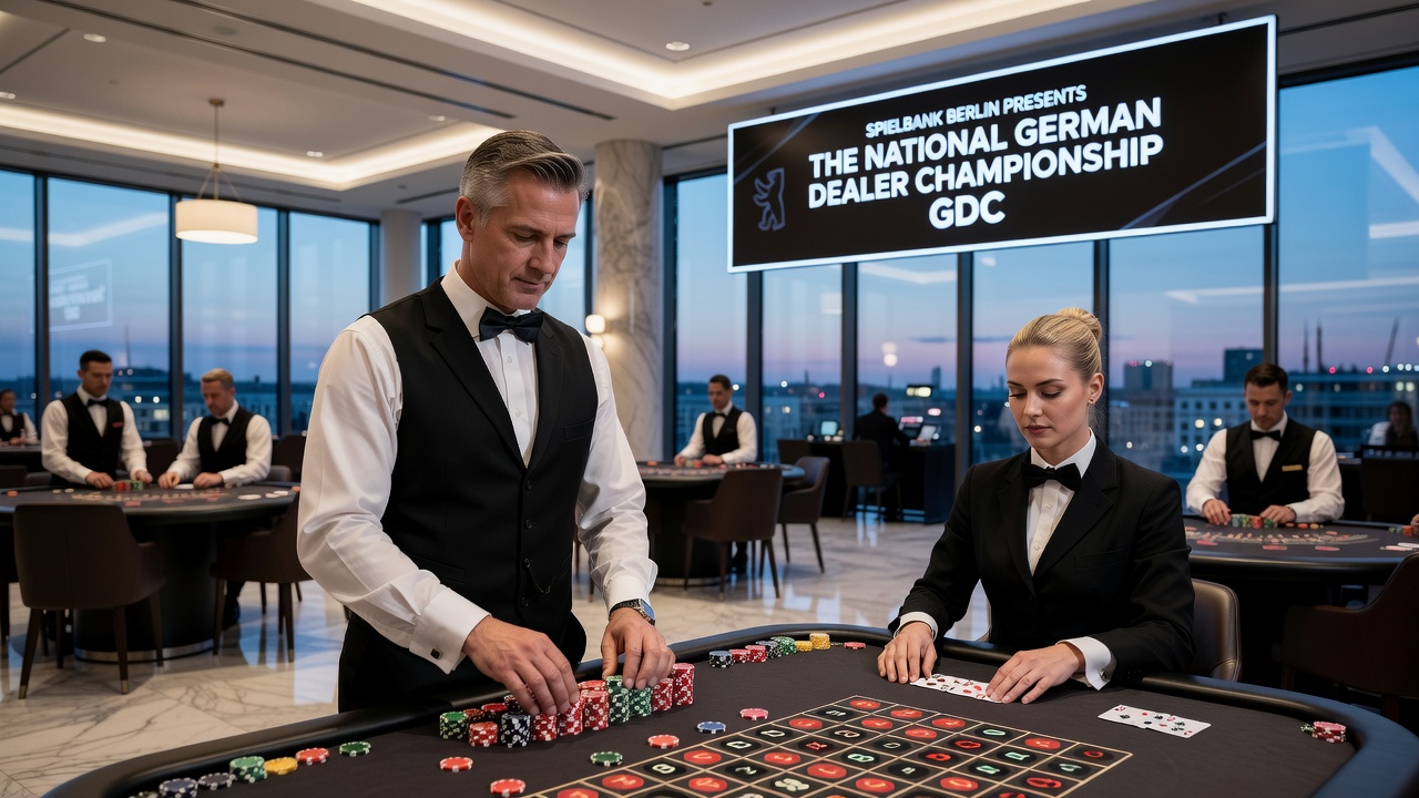 Siegerzeremonie der European Dealer Championship 2026 mit Temin Joguncic