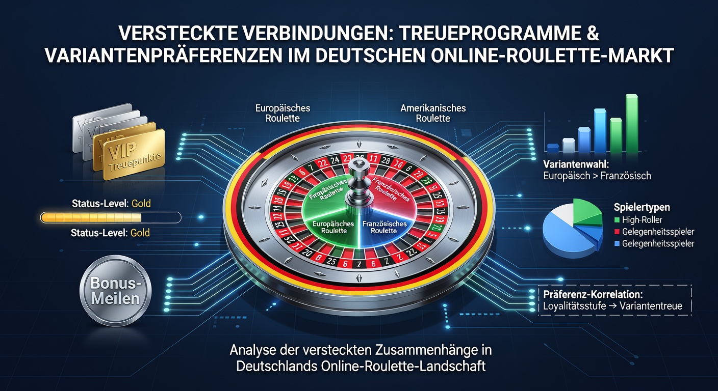 Darstellung von Roulette-Varianten und Treuepunkten in deutschen Online-Casinos